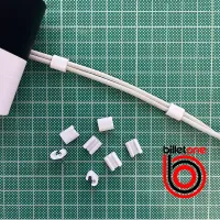 Set of 9 Cable Management Clips for apple chargers 